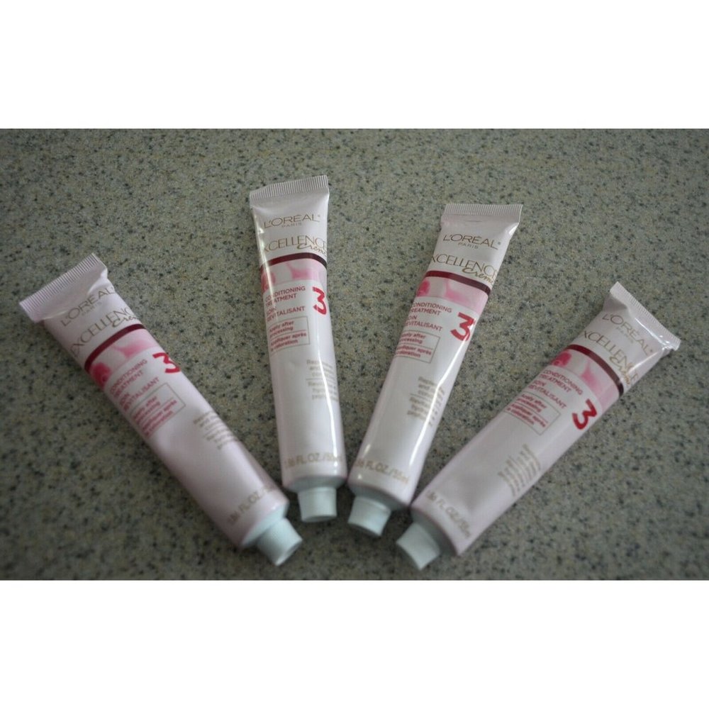 L'OREAL EXCELLENCE CREME Hair Conditioning Treatment Use After Color or Shampoo